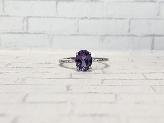 Size 10 Sterling Silver - 1005 Purple
