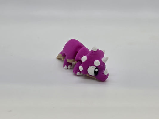 3D Baby Triceratops - MINI POCKET PET