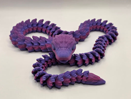 Crystal Snake - X-LARGE 34"