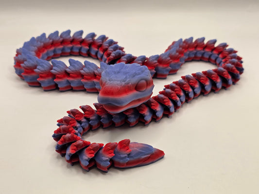Crystal Snake - X-LARGE 34"