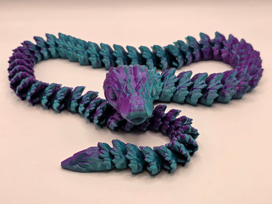 Crystal Snake - X-LARGE 34"