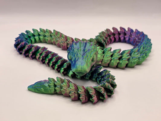 Crystal Snake - X-LARGE 34"