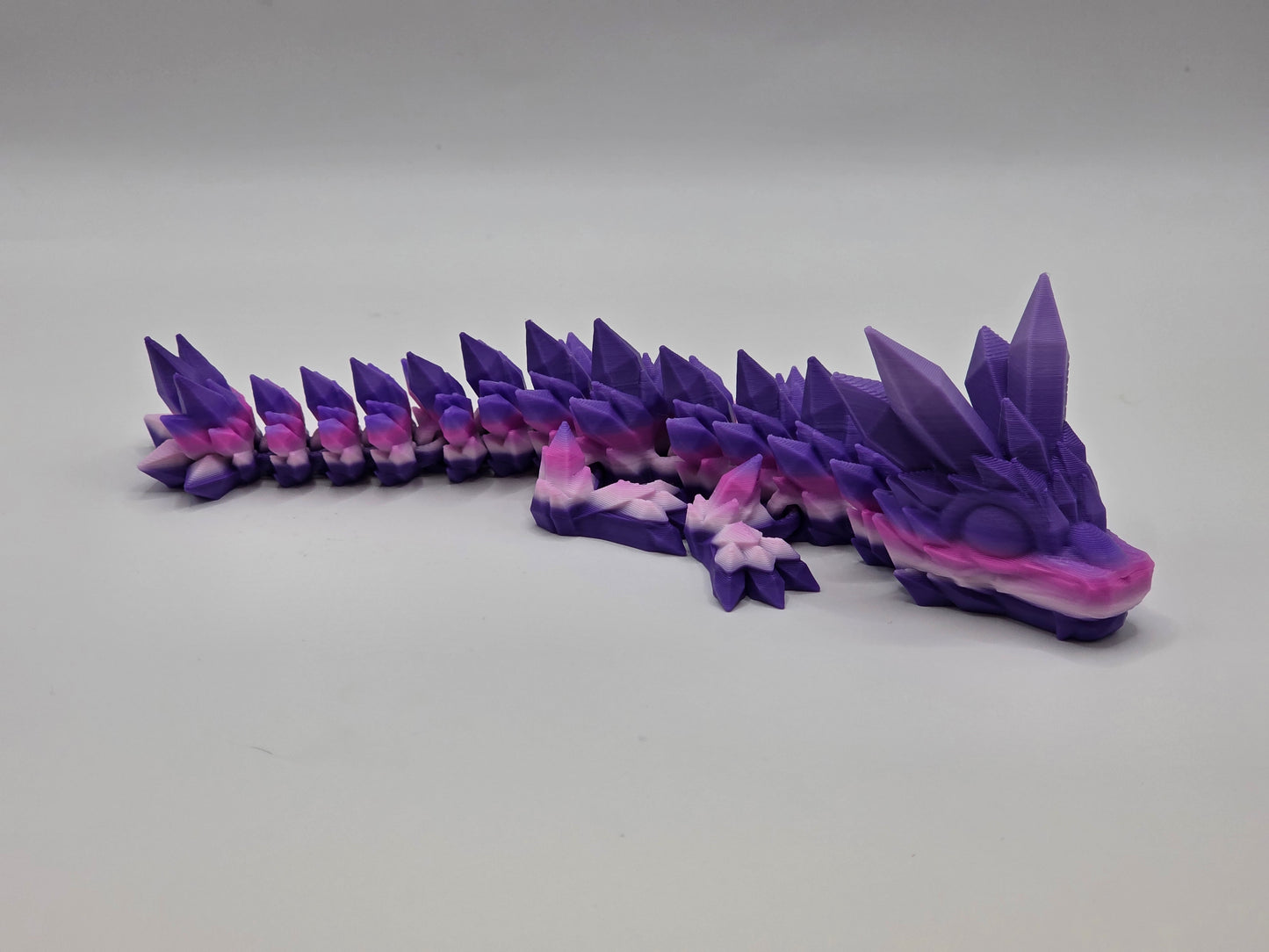 RTS Purple/Pink Rainbow Crystal Dragon (Small) (Copy)