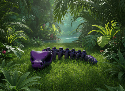 Skeleton Rattle Snake Baby