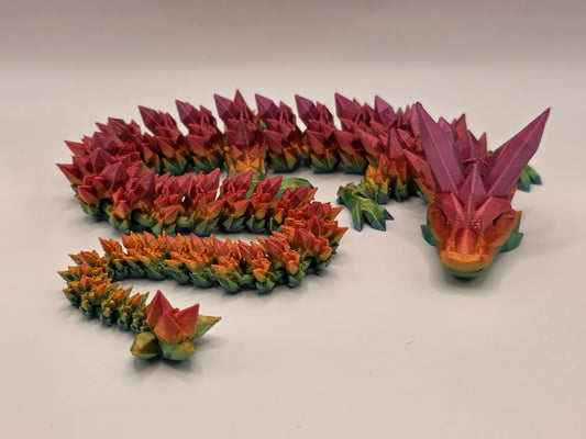 Crystal Dragon (RTS) - 20" Long