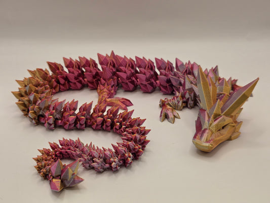 Crystal Dragon (RTS) - 24" Long