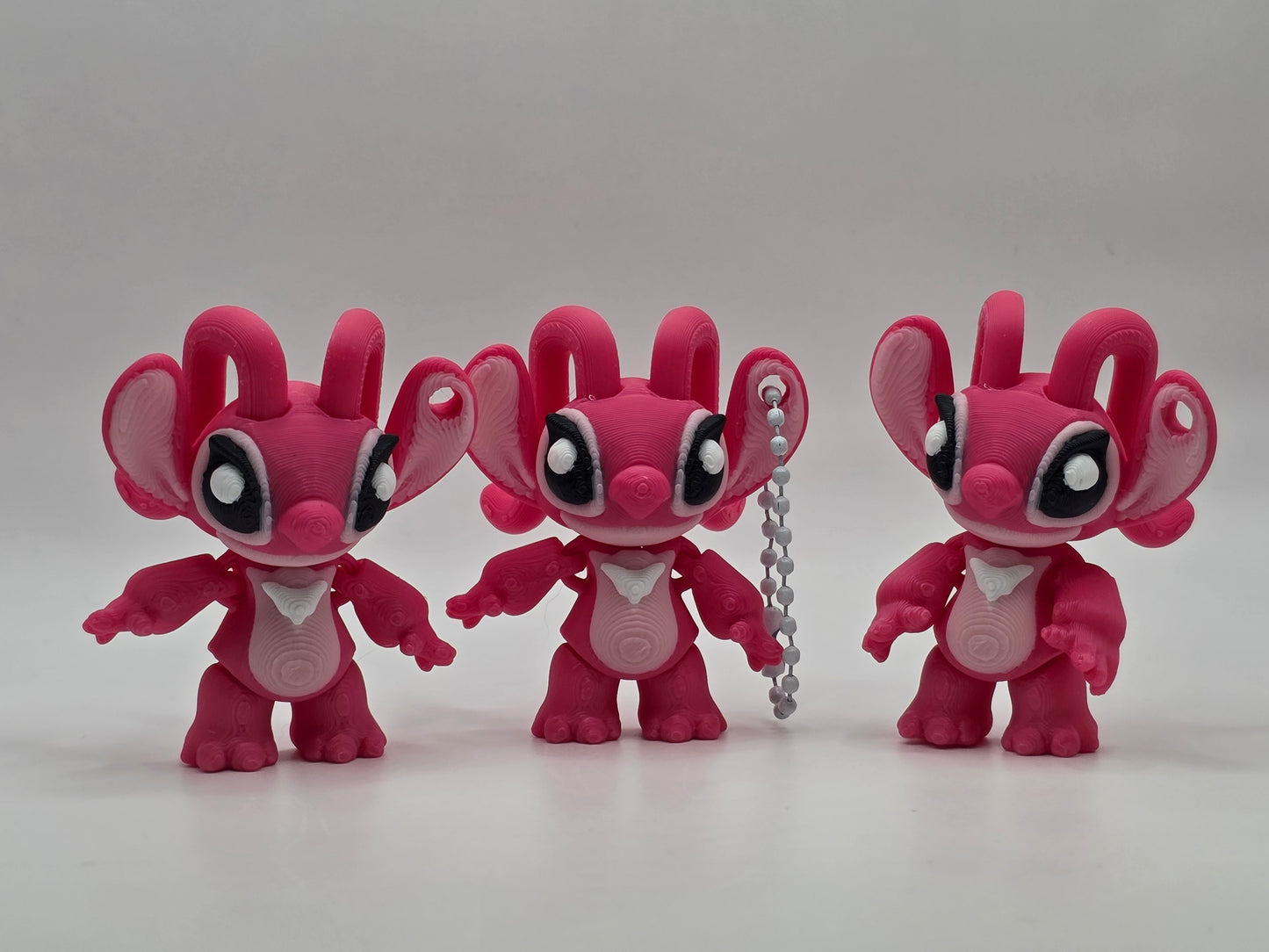 Pink Alien (Keychain option) - 3D POCKET PAL