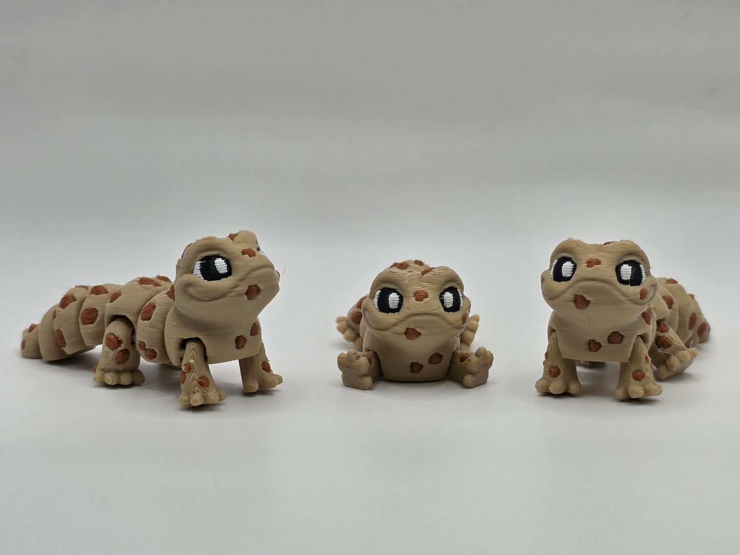 Cookie Gecko (Keychain also) - 3D POCKET PAL