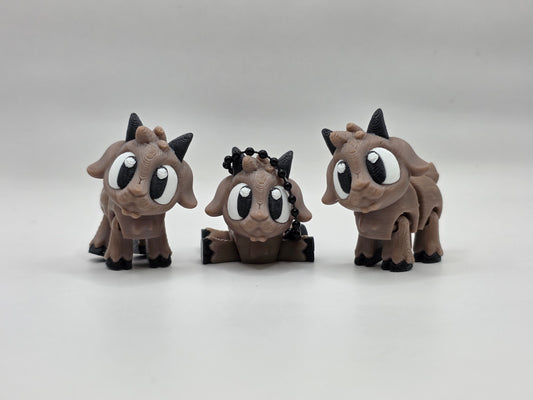 Goat (Keychain also) RTS - 3D POCKET PAL