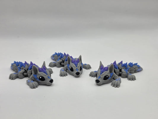 Crystal Wolf (Purple/Blue) - POCKET PAL