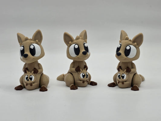Kangaroo w/ baby - POCKET PAL