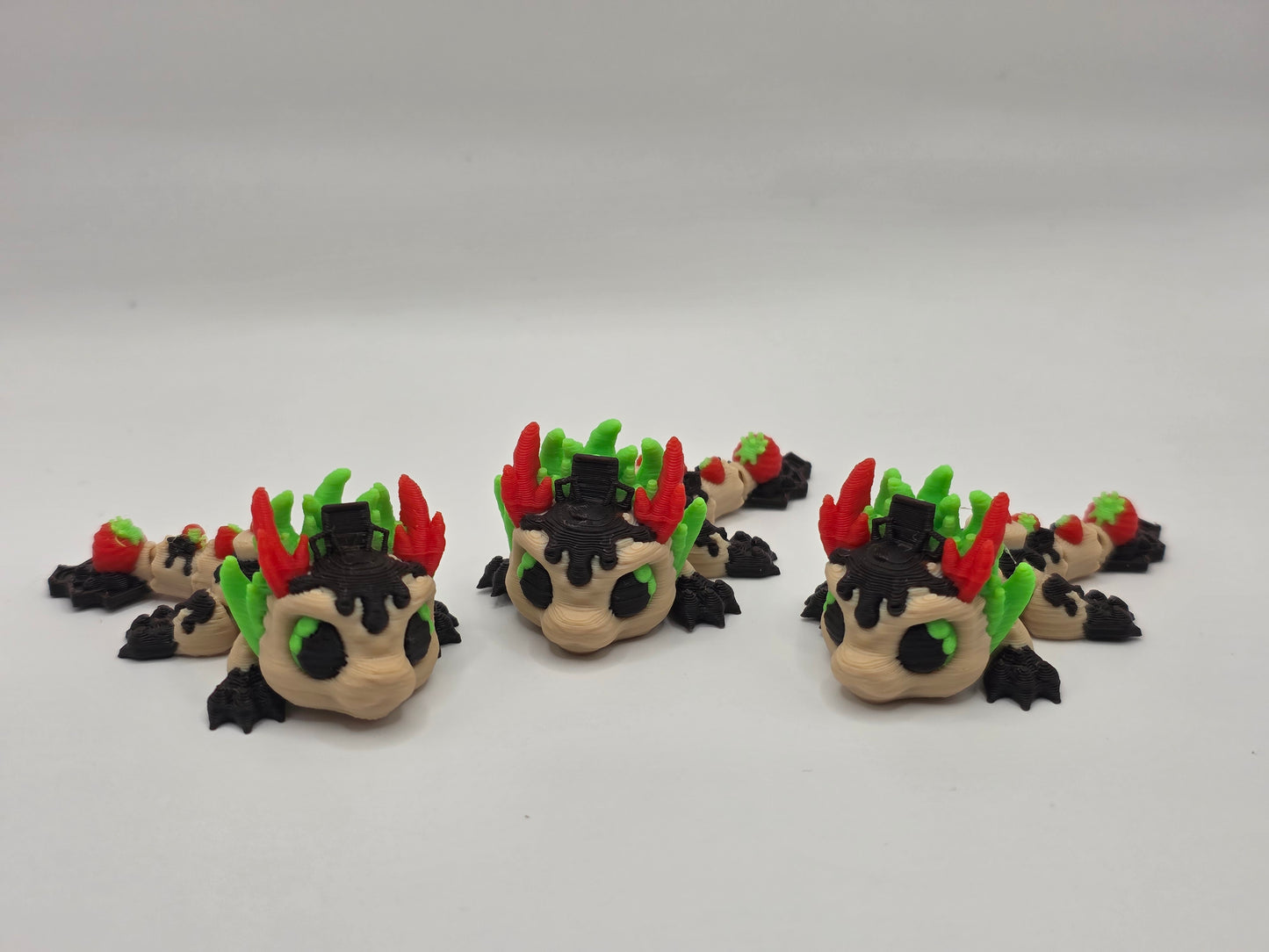 (H005) Strawberry Cheesecake Dragon- POCKET PAL
