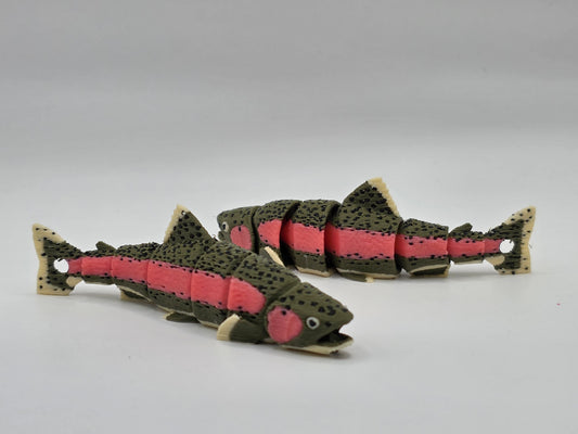 Rainbow Trout (keychain) - POCKET PAL