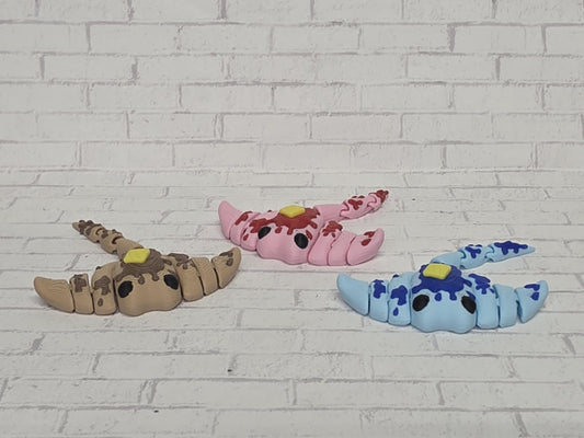 3D Sting Rays MINI POCKET PET