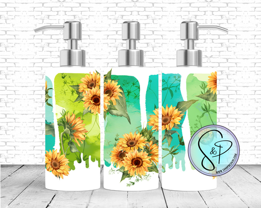Sunflowers - Soap Dispenser