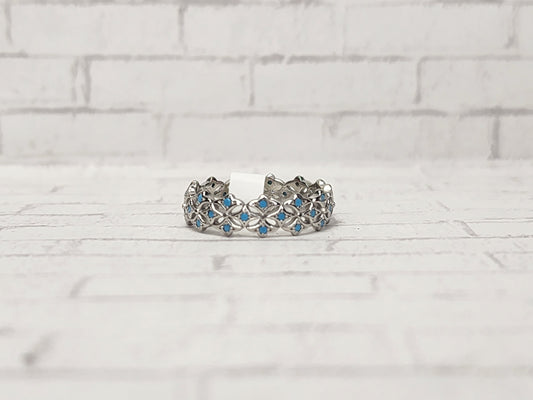 Size 6 Sterling Silver - 604 Turquoise