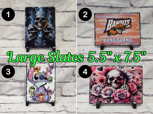 Large Slates - 5.5 x 7.5