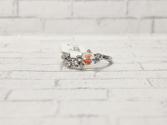 Size 7 Sterling Silver - 717 Moonstone