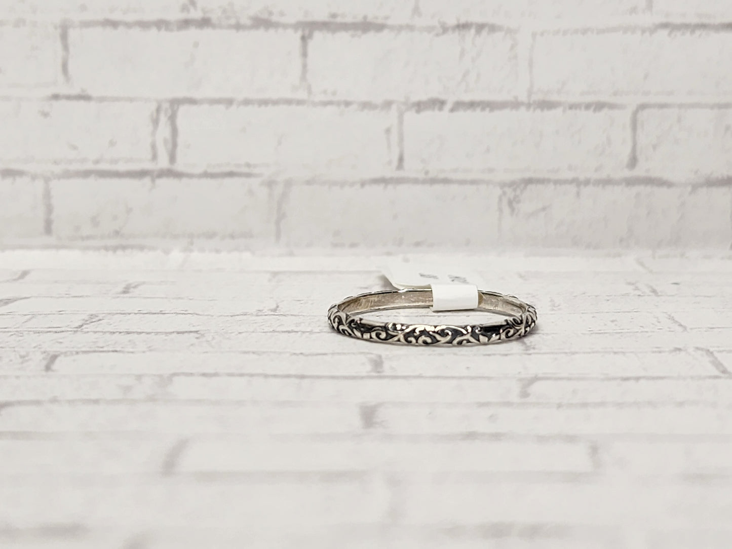 Size 8 Sterling Silver band - 802