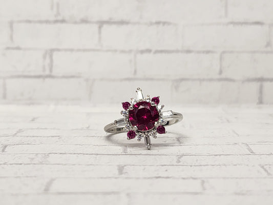 Size 8 Sterling Silver - 860 Pink