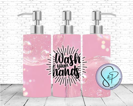 Wash your hands - Soap Dispenser