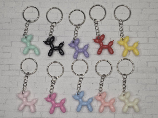 Balloon Dog Keychain 1.5"