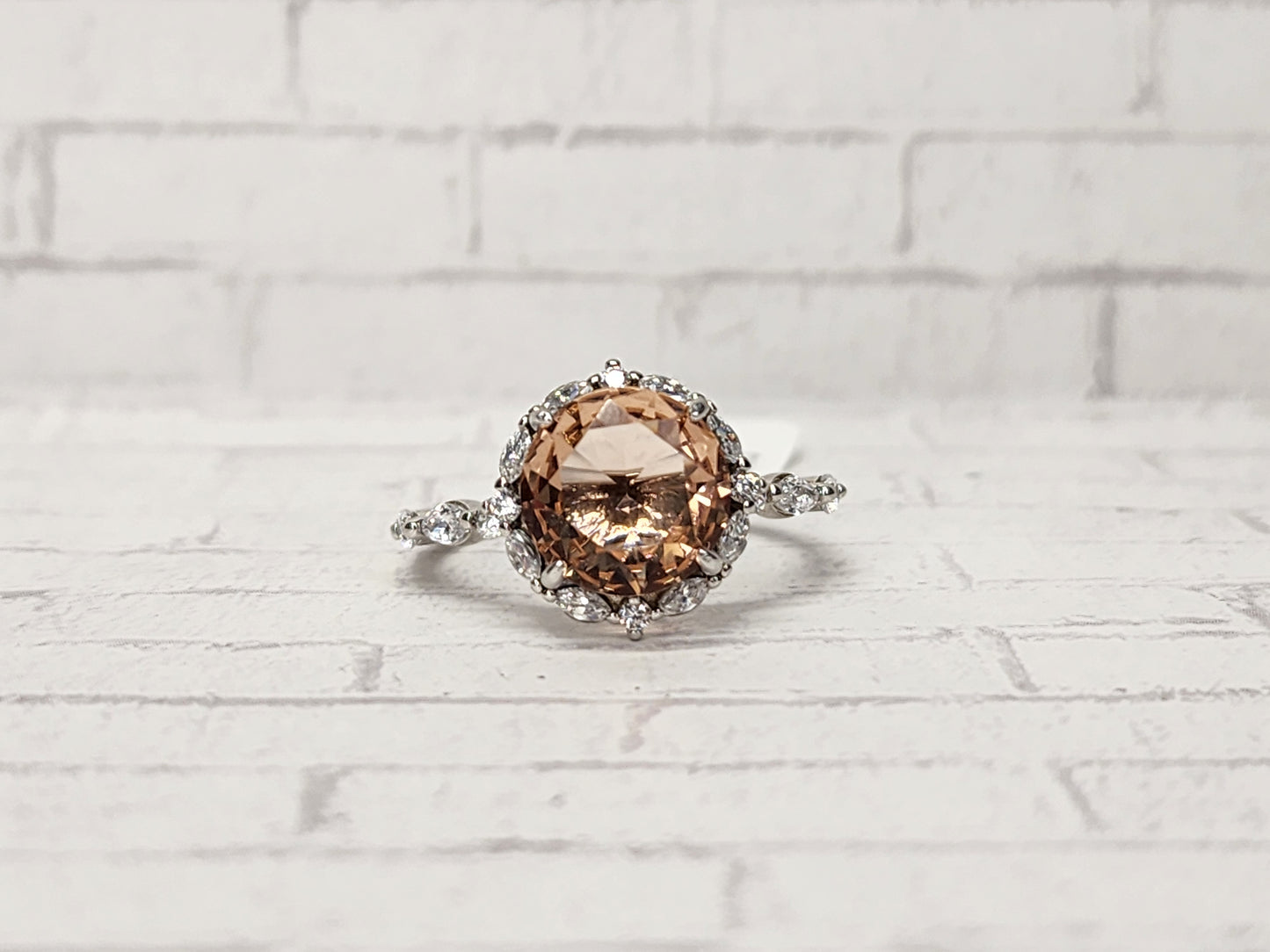 Size 9 Sterling Silver - 953 Peach