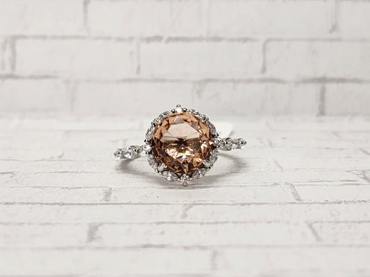 Size 9 Sterling Silver - 953 Peach