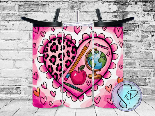Teacher Valentine, Teacher supplies - 20 oz