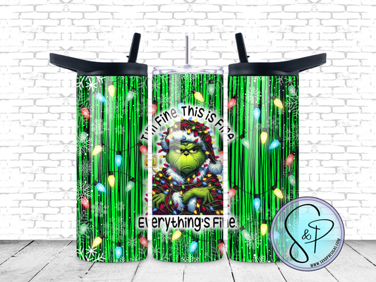 Green Guy - 20 oz Tumbler