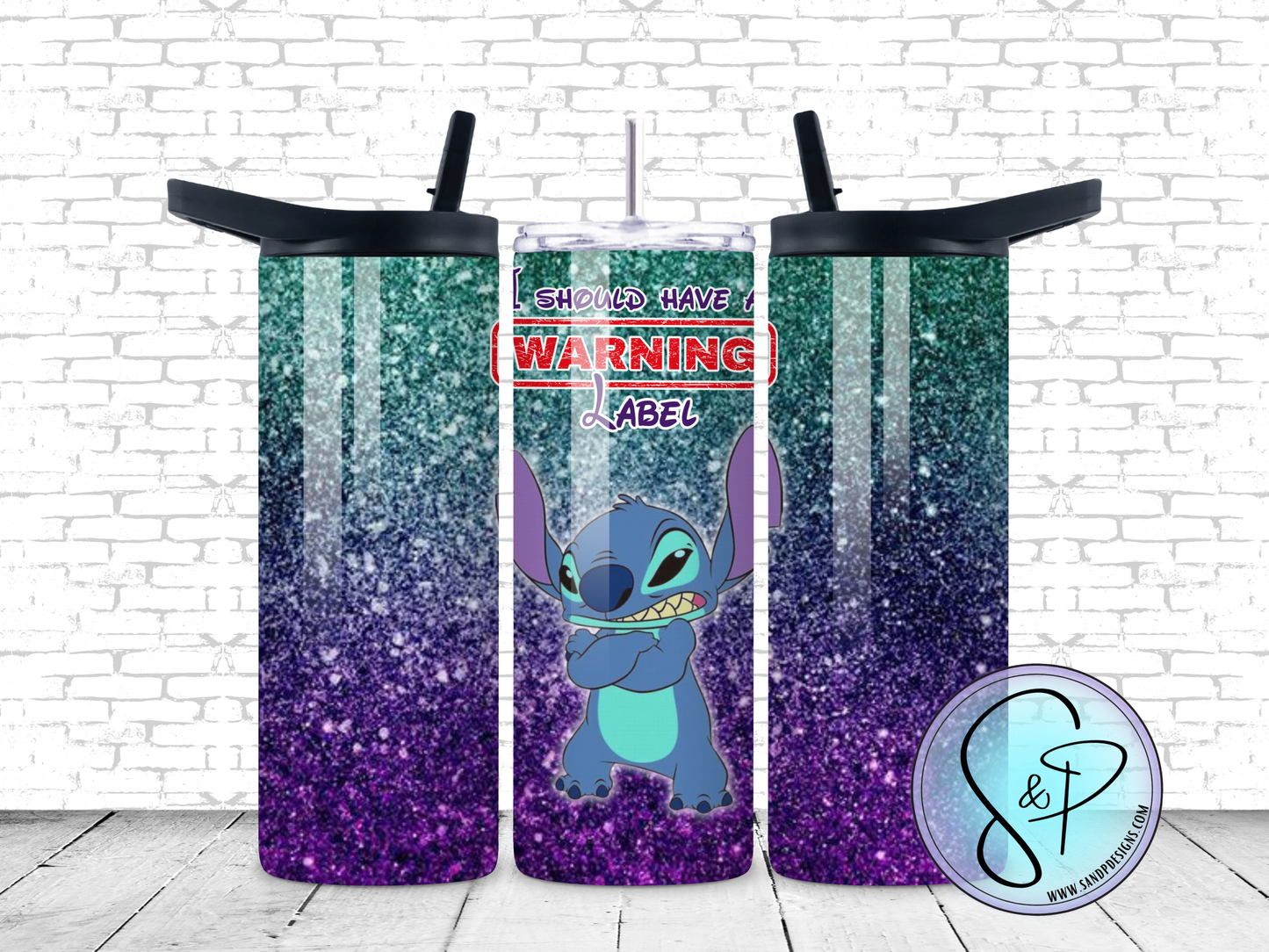 Blue Alien - 20 oz Tumbler