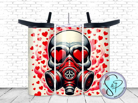 Valentine Gas Mask - 20 oz.