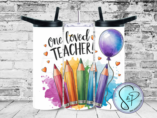 One Loved Teacher - 20 oz