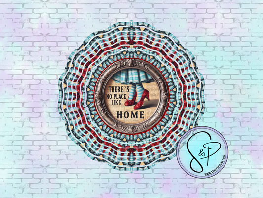 There's No Place Like Home - 8" Wind Spinner