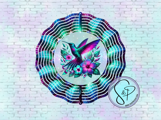 Hummingbird - 8" Wind Spinner