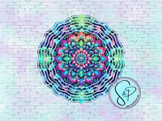 Succulants - 8" Wind Spinner