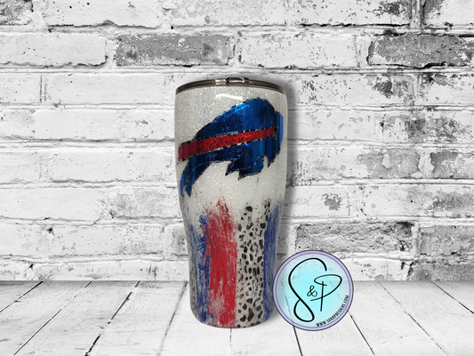 30 oz Curved Epoxy - Buffalo glitter - EP3002