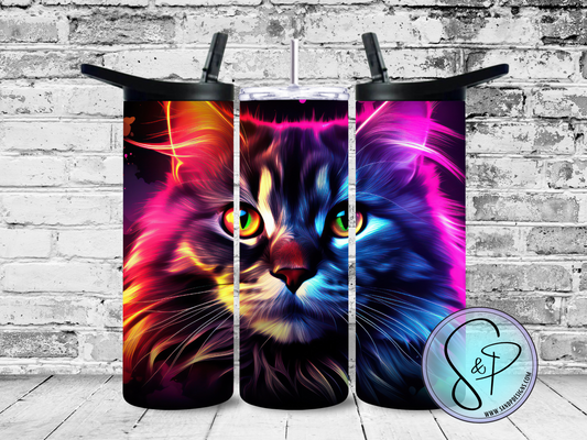 Neon Cat - 20 oz