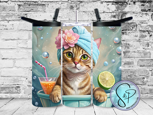Cat in a bath - 20 oz