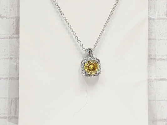 Necklace Sterling Silver - N49 Yellow