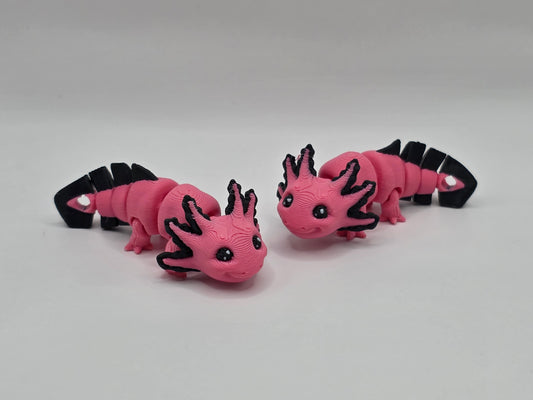 Axolotl (Pink/Black) - POCKET PAL