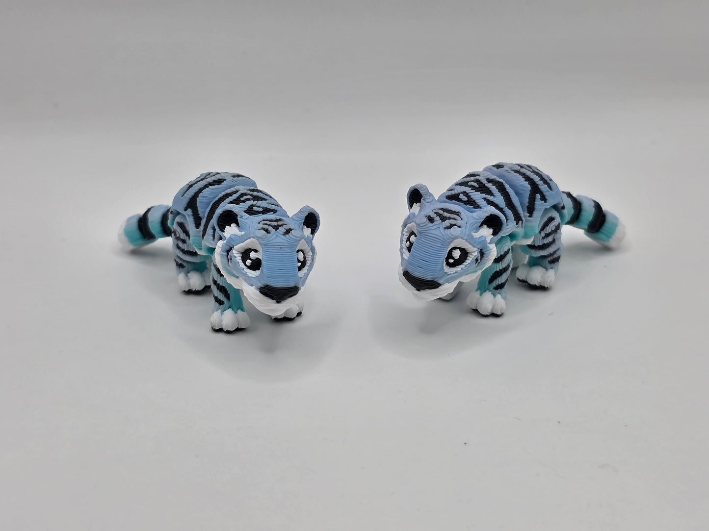 Tiger (Teal/Blue ombre) - POCKET PAL