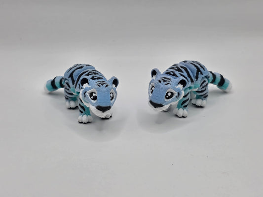 Tiger (Teal/Blue ombre) - POCKET PAL