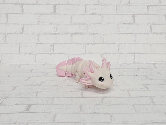 3D Axolotl MINI POCKET PET