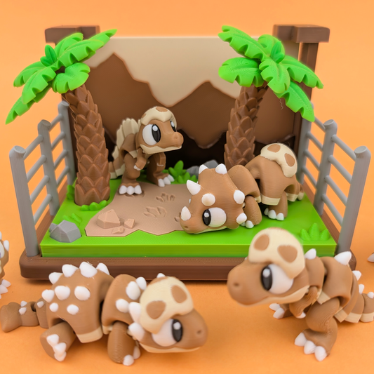 Mini Dino Playset