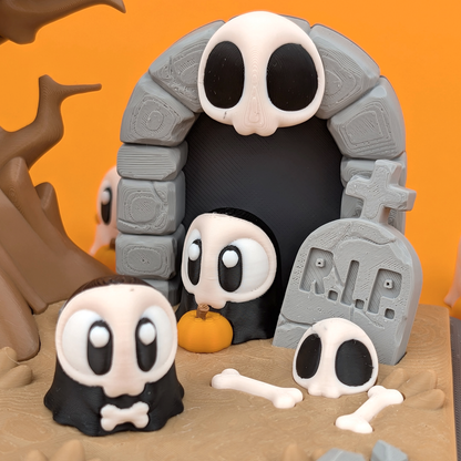 Graveyard Playset