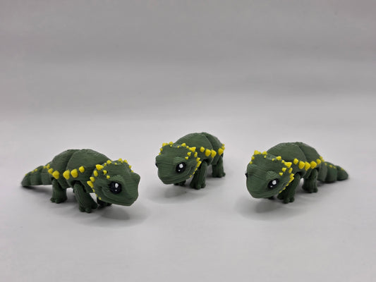 Bearded Dragon (Green/Yellow) - POCKET PAL