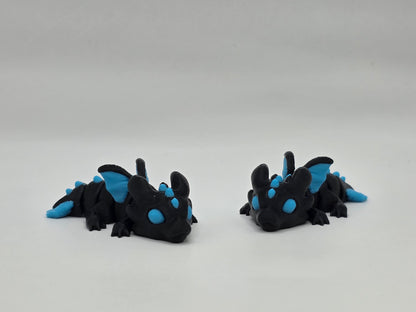 Dragon (black/blue) - POCKET PAL
