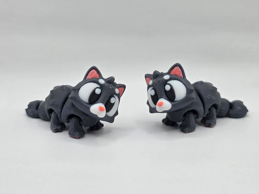 Gray Cat (keychain)- POCKET PAL