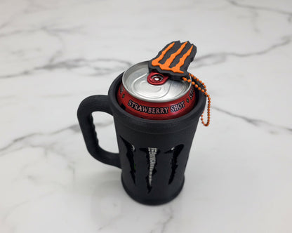 "M" Energy Drink Holder